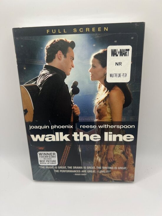 Walk the Line DVD Johnny Cash Story Joaquin Phoenix Reese Witherspoon New Sealed - Picture 1 of 3